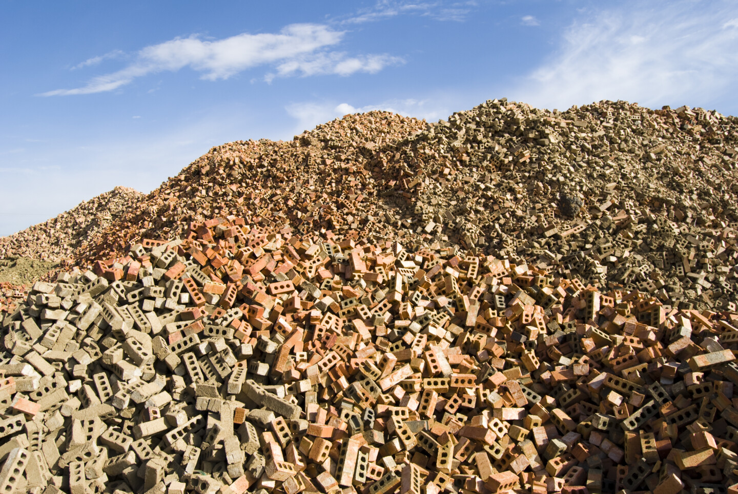 pile de briques